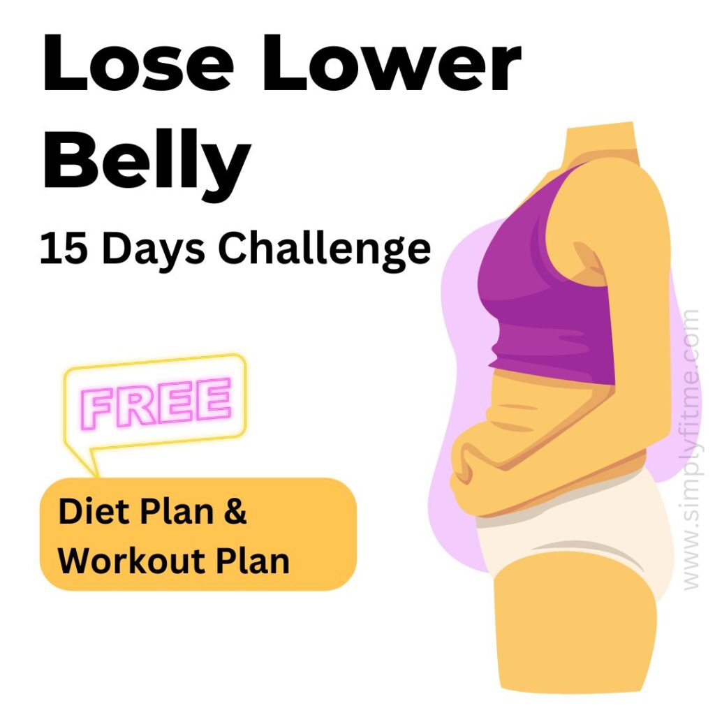 Lose Lower Belly 15 Days Challenge Free Diet Workout 1 1024x1024 
