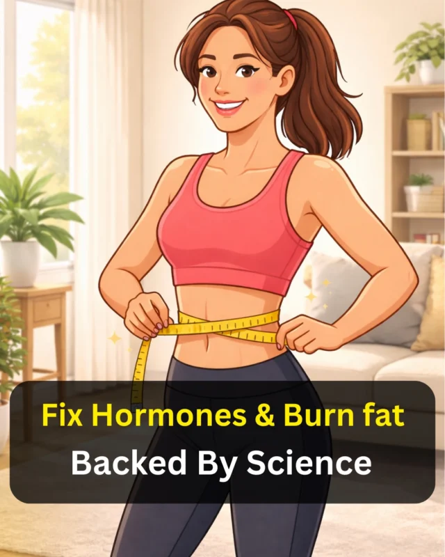 Fix hormones → burn fat.”
#FatLoss #HormoneHealth #WeightLoss